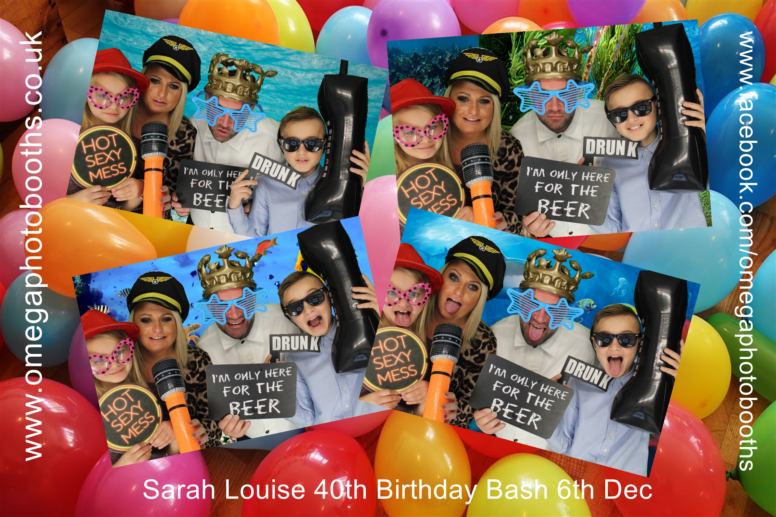Sarah Louise 40th  | View more photos from the event at gallery.omegaphotobooths.co.uk/u/Omega-Photobooths/Sarah-Louise-40th